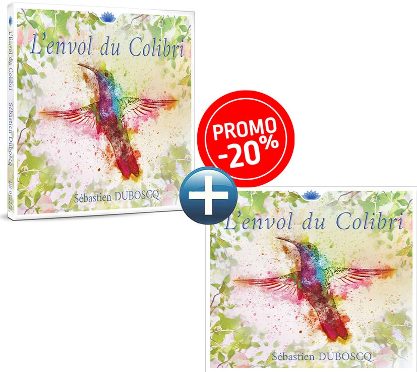 Pack DUO Album CD + Album Numérique MP3 l'Envol du Colibri